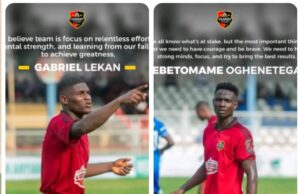 Heartland FC Players Talk Tough Ahead of Niger Tornadoes Clash in Owerri