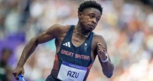 Jeremiah Azu Makes History With Double Gold In Men’s 60m, 200m