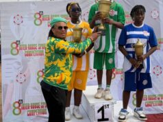 Ogun Gov’s Aide Delu Lays Foundation for Taidob College Indoor Sports Arena