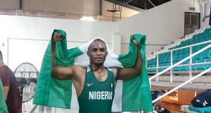 Tochukwu Okeke Carries Nigerian Army’s Banner High At Governor Douye Diri Wrestling Classics