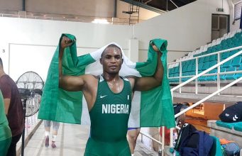Tochukwu Okeke Carries Nigerian Army’s Banner High At Governor Douye Diri Wrestling Classics