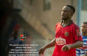NPFL: Adamu Mohammad Focused as Team Prepares for Bendel Insurance Clash