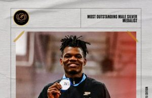 Kalu Marks Stunning Comeback with Silver at Big Ten Championships