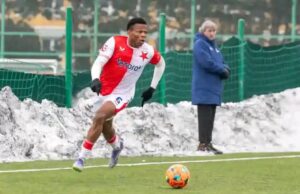Chinedu Isaiah Impresses for Slavia Praha Youth in League Win Over SK Kladno