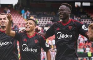 Akor Adams Boosts Sevilla’s Revival, Denied Chance Of Last Minute Winner