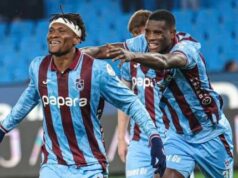Trabzonspor Confirm Thigh Injury Blow for Nigeria’s Nwaiwu