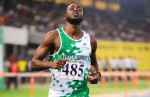 Wisdom Musa Great Storms to 110m Hurdles Victory at AFN Golden League