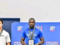 Nigeria’s Rising Sprint Talent Surprise Babalola Making Early Impact in U.S. Collegiate Scene