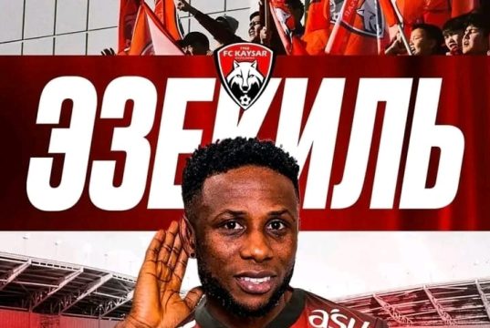 Imoh Ezekiel Joins FC Kaisar, Teams Up with Victor Moses