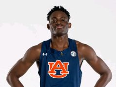 Israel Okon Blazes to New 60m Personal Best at NCAA Indoor Championships