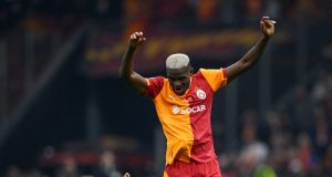 UEFA Ranks Osimhen’s ‘Father-Daughter’ Goal Celebration as Favorite Pix of the Week