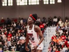 Temitope Adeshina Defends NCAA Indoor High Jump Title with Record-Equalling Leap