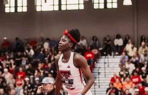 Temitope Adeshina Defends NCAA Indoor High Jump Title with Record-Equalling Leap