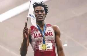 Samuel Ogazi Breaks African Record to Win NCAA Indoor 400m Title