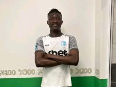 Shola Adelani Nets First European Goal for OFC Spartak Pleven