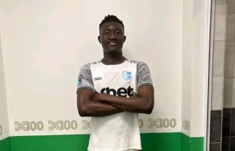 Shola Adelani Nets First European Goal for OFC Spartak Pleven