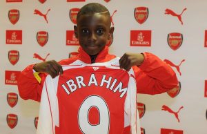 After Dowman Heroics: 18-Year-Old Ife Ibrahim Trains With Arsenal First Team