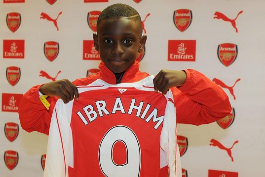 After Dowman Heroics: 18-Year-Old Ife Ibrahim Trains With Arsenal First Team