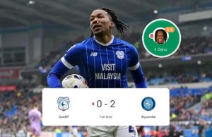 Gabriel Osho Sent Off as Cardiff City FC Fall to Wycombe Wanderers FC