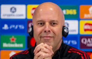 UCL: Arne Slot Reacts to Osimhen Injury: “It Worked For Us”