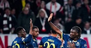 Sanusi And Moffi Helps Porto Cruise Into Europa League Quarterfinals