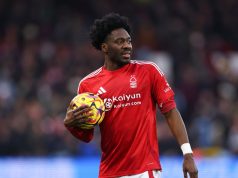 Ola Aina Helps Nottingham Forest FC Edge FC Midtjylland on Penalties to Reach Europa League Quarter-Finals