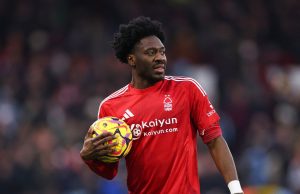 Ola Aina Helps Nottingham Forest FC Edge FC Midtjylland on Penalties to Reach Europa League Quarter-Finals