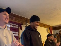 Anthony Joshua Defies Russia’s Bombs To Attend Usyk’s Boxing Event In Ukraine