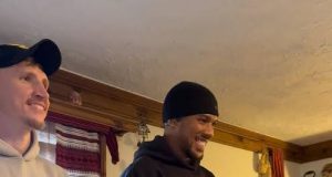 Anthony Joshua Defies Russia’s Bombs To Attend Usyk’s Boxing Event In Ukraine