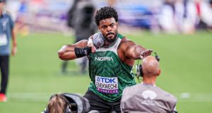 Nigeria Sole Flagbearer Enekwechi Finishes Last as Walsh Sets New Mark at World Indoor Championships
