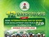 12 Days to Go! Presidency Spotlights ‘Walk for Peace’ as Countdown to National Sports Day Gains Momentum