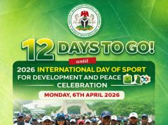 12 Days to Go! Presidency Spotlights ‘Walk for Peace’ as Countdown to National Sports Day Gains Momentum