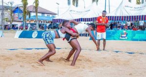 Igali Excited, As Beach Wrestling Makes Debut At Gov Douye Diri Championship in Yenagoa