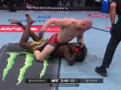 Pyfer TKO Adesanya at UFC Fight Night to Extend Last Style Bender Losing Streak