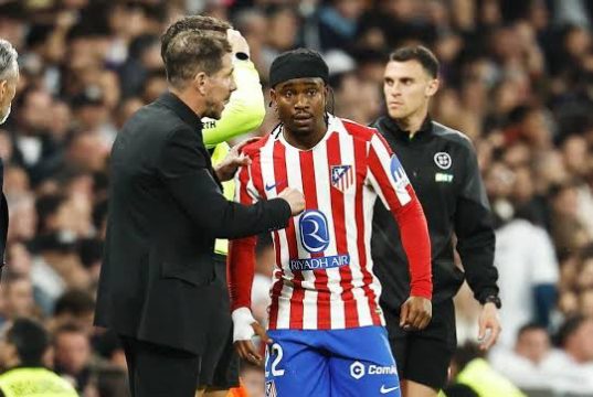 Ademola Lookman Has Huge Heart, Strong Desire To Learn – Diego Simeone