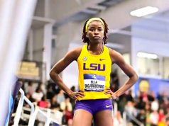 Ella Onojuvwevwo Breaks 23-Second Barrier with Personal Best at Hurricane Invitational