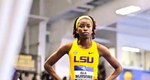 Ella Onojuvwevwo Breaks 23-Second Barrier with Personal Best at Hurricane Invitational