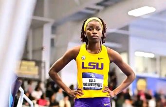 Ella Onojuvwevwo Breaks 23-Second Barrier with Personal Best at Hurricane Invitational
