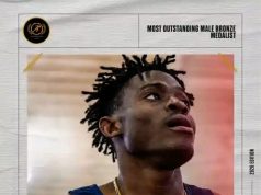Israel Okon Claims SEC Bronze, Named Most Outstanding Male Bronze Medalist
