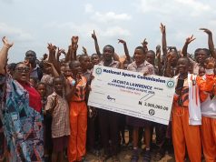 NSC Appreciation Tour: NSC Train Lands in Uyo as Young Athletes Gets Reward for Hard Work