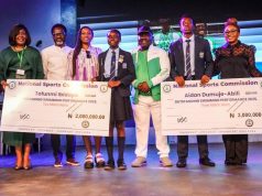 NSC Director-general Bukola Olopade Hands Out N5m To Two Secondary School Students