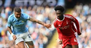 Ola Aina, Awoniyi Help Nottingham Forest Stall Manchester City At Etihad
