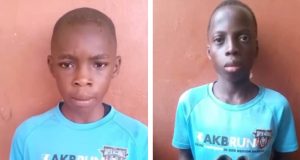 Grassroots Kids Jamaal Adeniji, Sulaiman Mustapha Rain Prayers On Chase Gadgets, For Giving Them Free Boots
