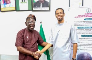 AUSC Secretary General Meets SSA Adeboye, Seeks Stronger Grassroots Sports Collaboration in Nigeria