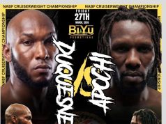 Apochi Set to Face Undefeated Duquesne for NABF Cruiserweight Title in Texas