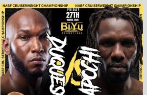 Apochi Set to Face Undefeated Duquesne for NABF Cruiserweight Title in Texas
