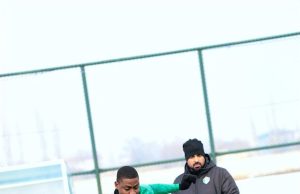 Super striker Ayomide Wahab resumes training after minor injury in Turkey