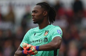 Arthur Okonkwo Stops Daryl Dike’s Shot, Beaten By Josh Maja’s Penalty