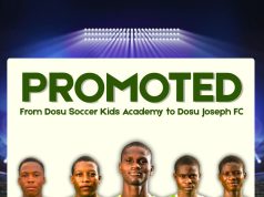 Five Dosu Soccer Kids Academy Talents Earn Senior Promotion, Ready to Kick Off 2026 NLO Season in Lagos