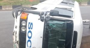 Rovers United Involve in Ghastly Motor Accident En Route Lagos for Sporting Lagos Clash,.NNL React